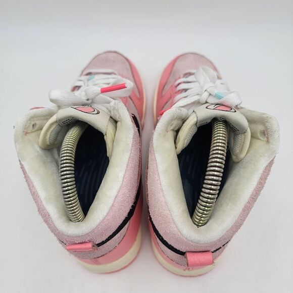 Nike Dunk High‎ Hoops Pack Pink DX3359-600 Womens Shoe size 7 Sneakers - Picture 10 of 13